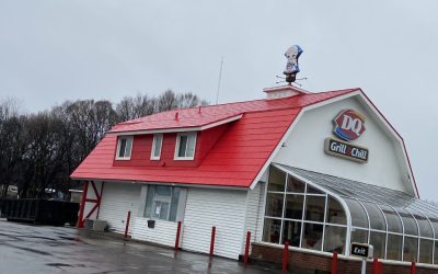 Red Barn Dairy Queen Being Remodeled for Spring