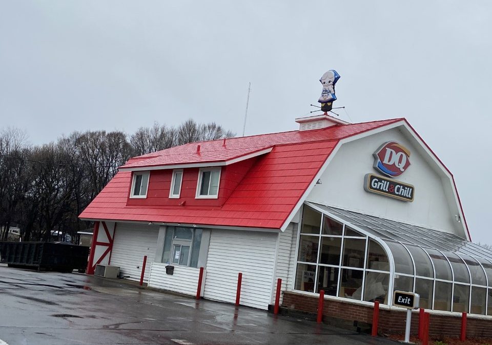 Red Barn Dairy Queen Being Remodeled for Spring