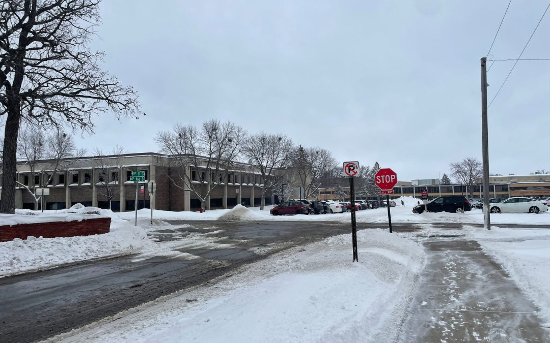 St. Cloud State Students Weather the Campus Roads