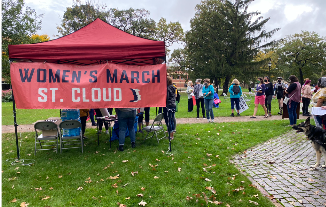 SCSU Women’s Center hosted Rally for Reproductive Freedom