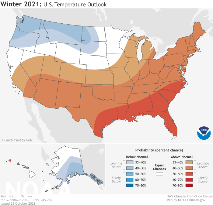 2021-222 NOAA Winter Outlook: What It Means for Us