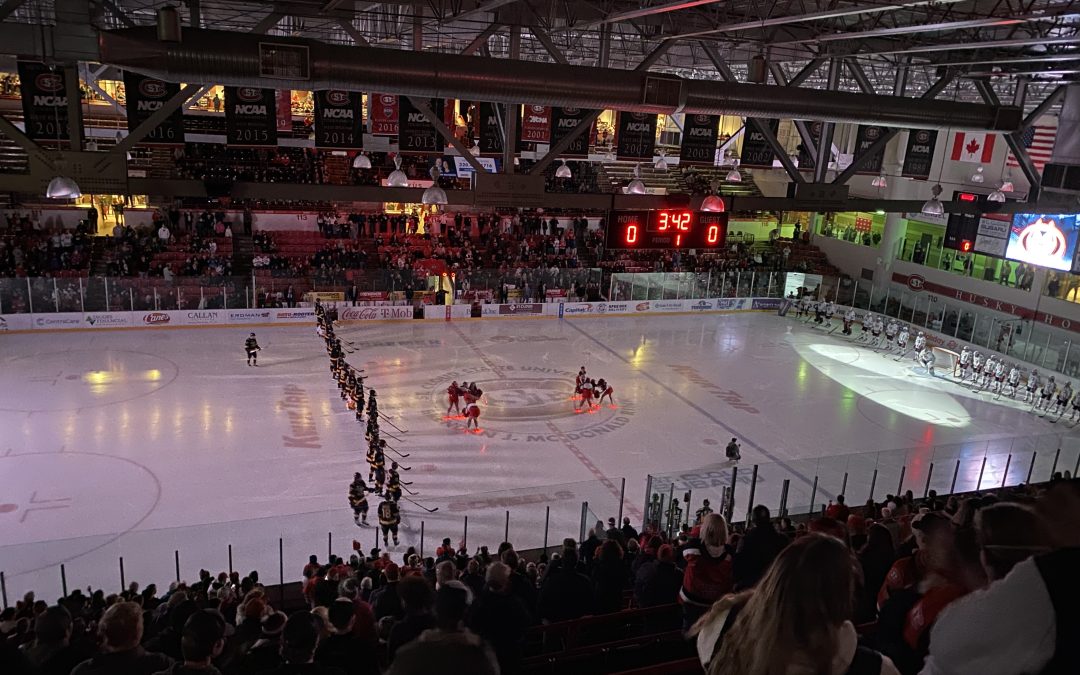 Huskies take on Colorado in weekend series of hockey winning game one