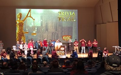 Jo McMullen-Boyer Announces Retirement During KVSC’s 44th Annual Trivia Weekend Award Ceremony