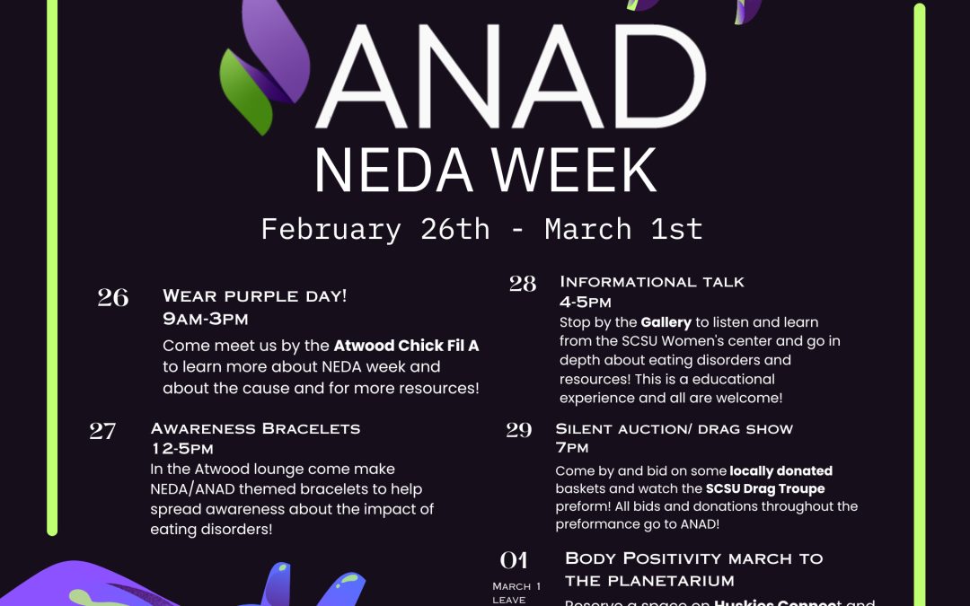 ANAD NEDA Week on SCSU