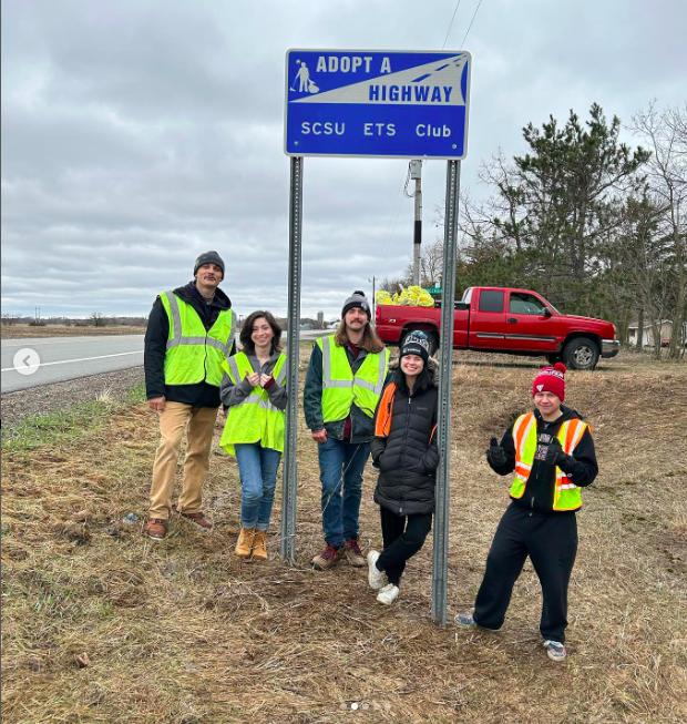 Making a Difference Together: ETS Club’s Highway Cleanup