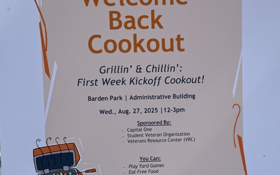 Veteran Resource Center Hosts Back to School Cookout