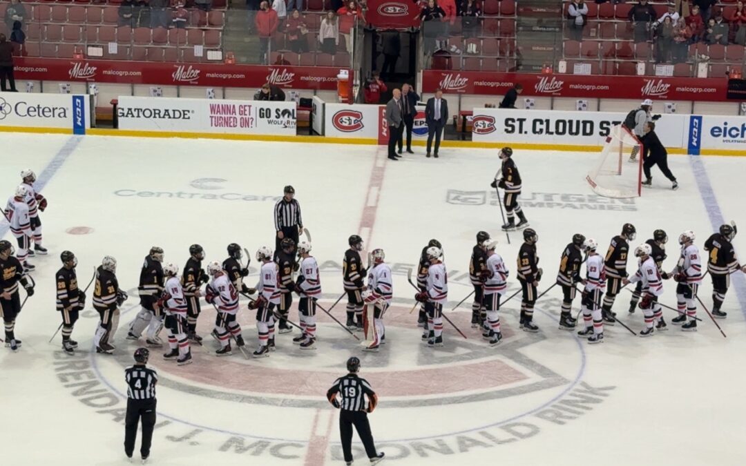 Men’s Hockey Faces Off Against No. 3 Ranked Western Michigan Broncos