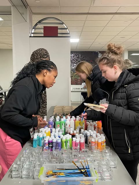 Relaxation Night – Students Destress Before Finals