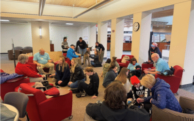 Therapy Dogs Bring Calm and Community to Miller Center Library